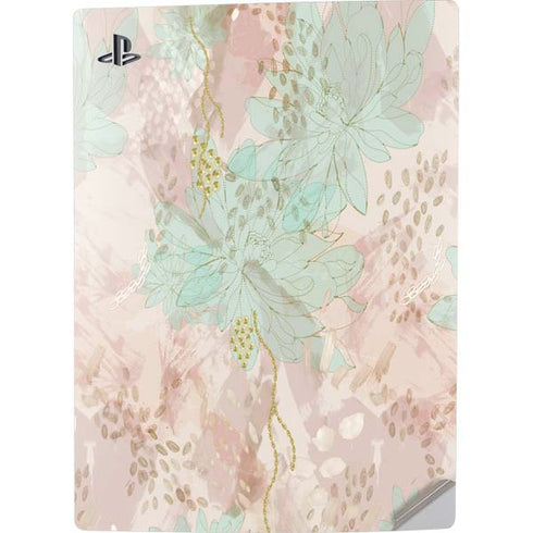 Floral Shadows PS5 Digital Edition Console Skin