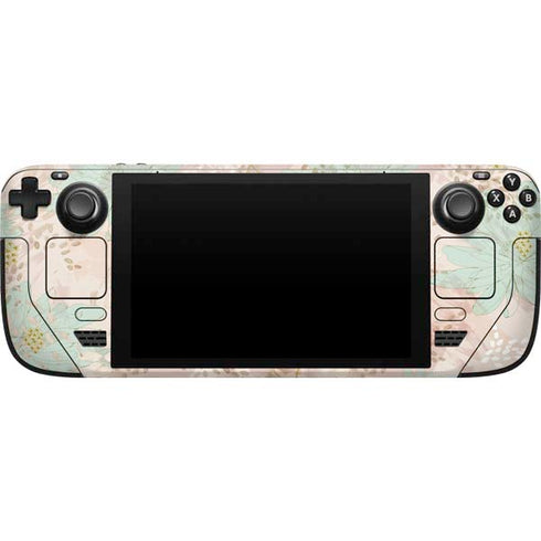 Floral Shadows Steam Deck Handheld Gaming Computer Skin