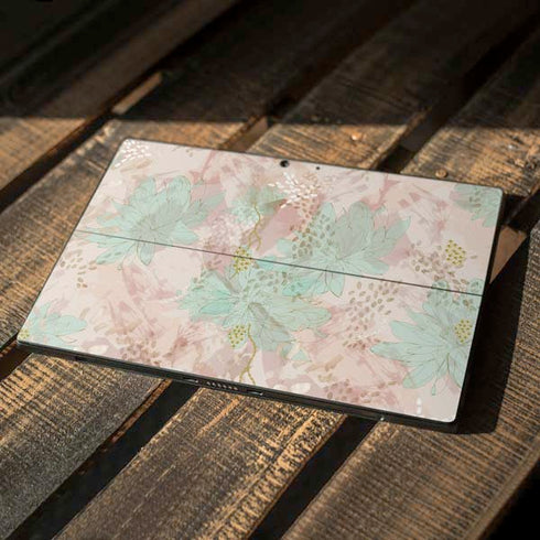 Floral Shadows Surface Pro 7 Skin