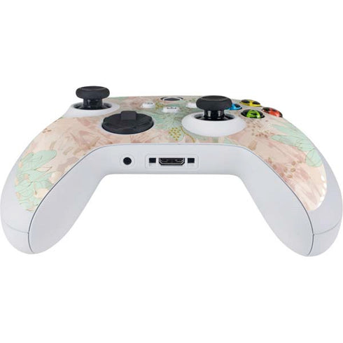 Floral Shadows Xbox Series S Controller Skin