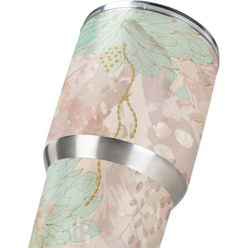 Floral Shadows Yeti 30oz Rambler Tumbler Skin