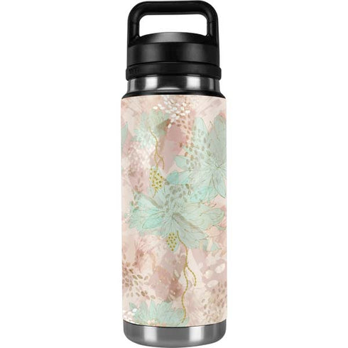Floral Shadows YETI Rambler 26oz Bottle Skin