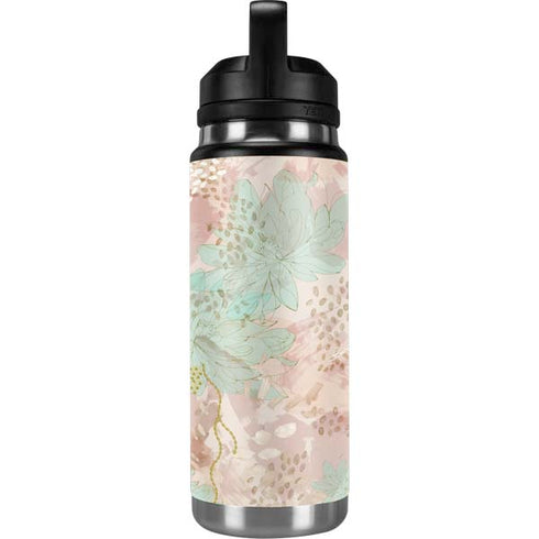 Floral Shadows YETI Rambler 26oz Bottle Skin