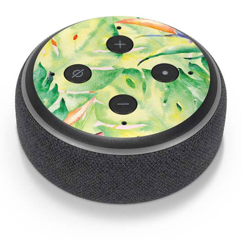 Floral Tropics Amazon Echo Dot Skin
