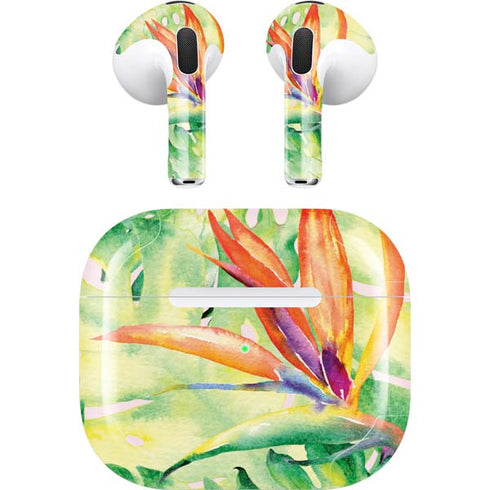 Floral Tropics Apple AirPods (3rd Gen 2021) Skin