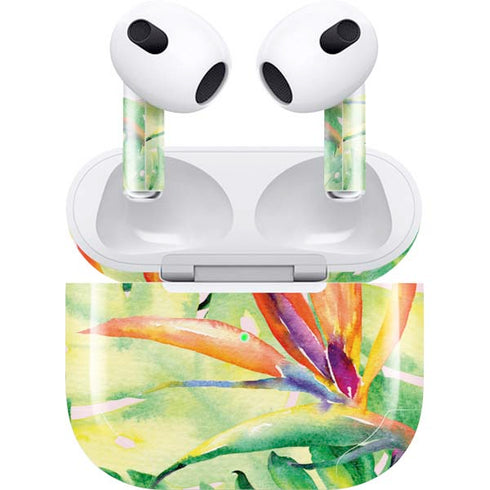 Floral Tropics Apple AirPods (3rd Gen 2021) Skin