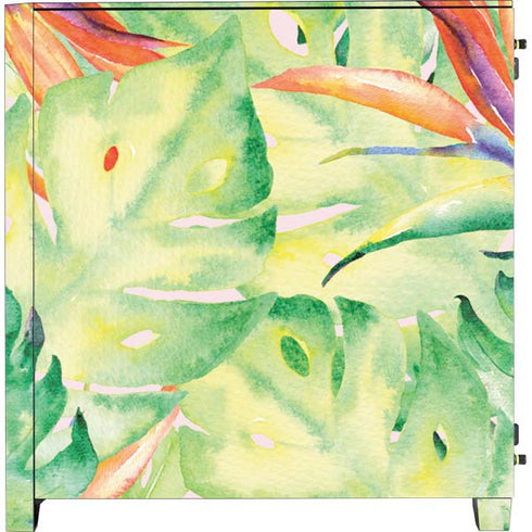 Floral Tropics Corsair 4000D Tempered Glass Mid-Tower ATX Case Skin