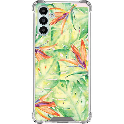 Floral Tropics Galaxy A13 5G Clear Case