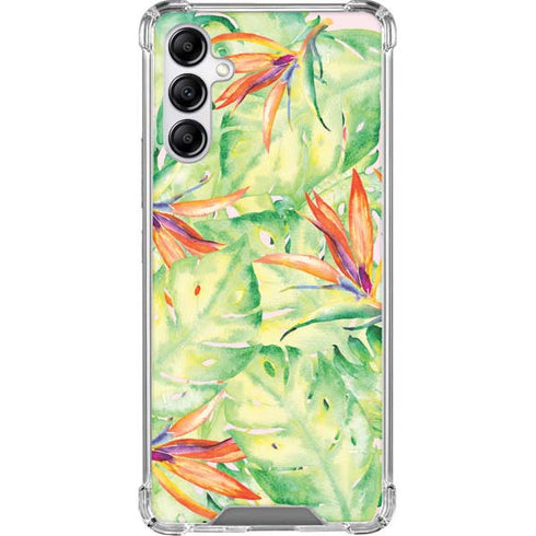 Floral Tropics Galaxy A14 5G Clear Case