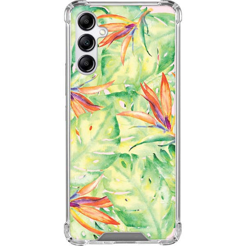 Floral Tropics Galaxy A15 5G Clear Case