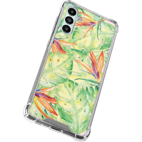 Floral Tropics Galaxy A15 5G Clear Case