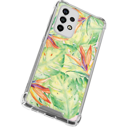 Floral Tropics Galaxy A53 5G Clear Case
