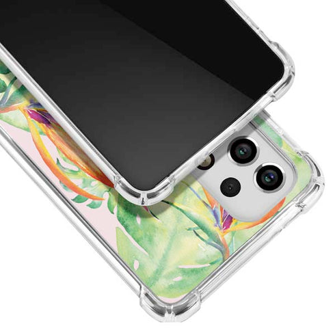 Floral Tropics Galaxy A53 5G Clear Case