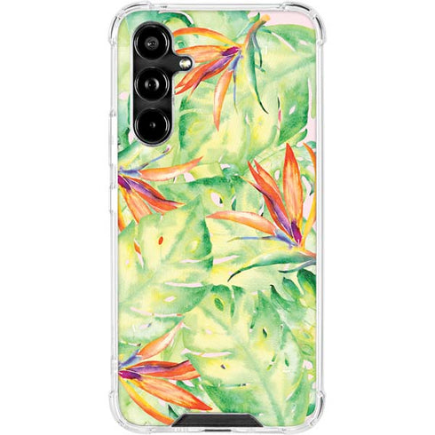 Floral Tropics Galaxy A54 5G Clear Case