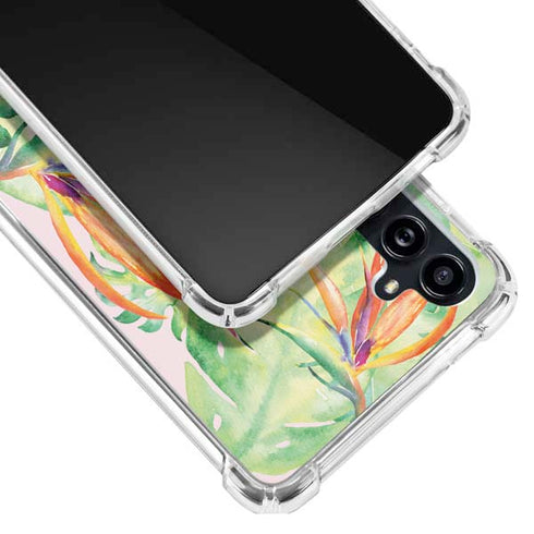Floral Tropics Galaxy A54 5G Clear Case