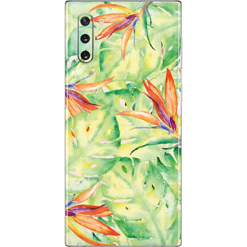 Floral Tropics Galaxy Note 10 Skin
