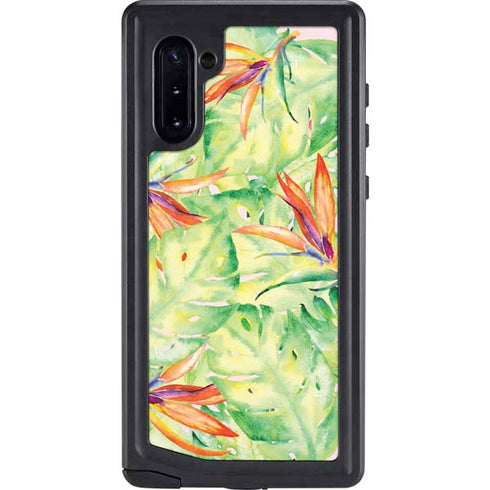 Floral Tropics Galaxy Note 10 Waterproof Case