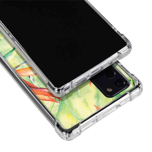 Floral Tropics Galaxy Note20 5G Clear Case
