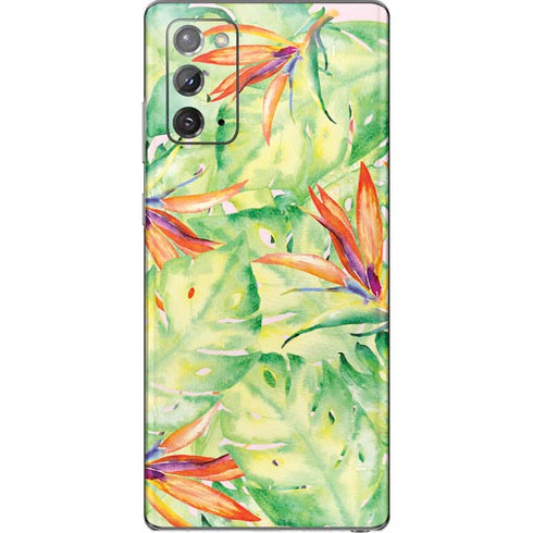 Floral Tropics Galaxy Note20 5G Skin