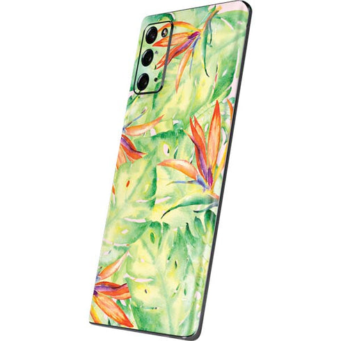 Floral Tropics Galaxy Note20 5G Skin