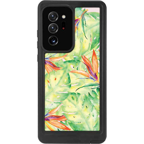 Floral Tropics Galaxy Note20 Ultra 5G Waterproof Case
