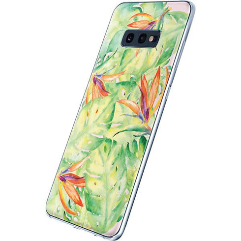 Floral Tropics Galaxy S10e Skin