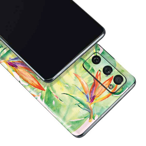 Floral Tropics Galaxy S20 Fan Edition Skin