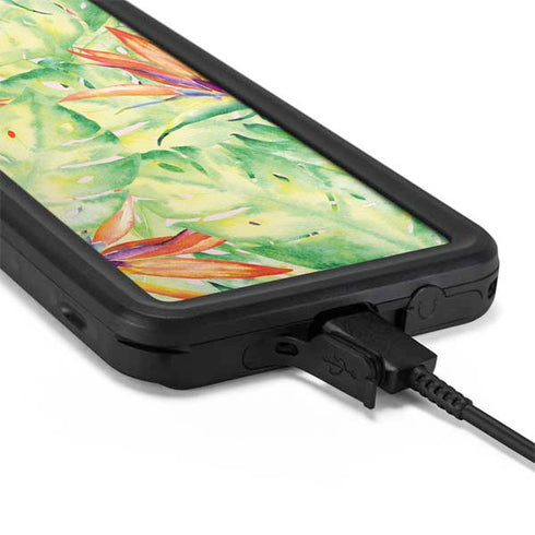 Floral Tropics Galaxy S20 Plus Waterproof Case
