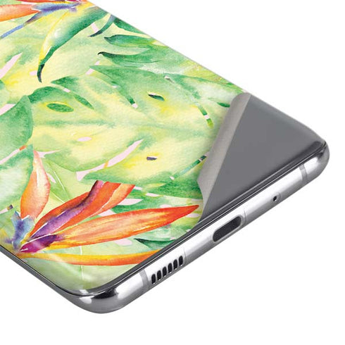 Floral Tropics Galaxy S20 Skin