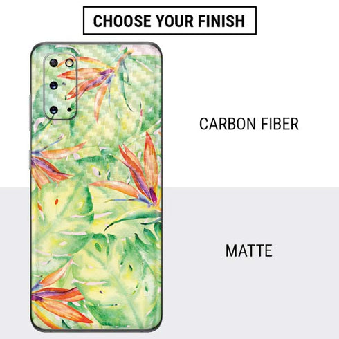 Floral Tropics Galaxy S20 Skin