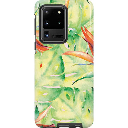 Floral Tropics Galaxy S20 Ultra 5G Pro Case