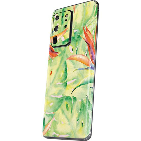 Floral Tropics Galaxy S20 Ultra 5G Skin