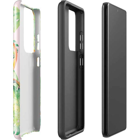Floral Tropics Galaxy S21 Ultra 5G Pro Case