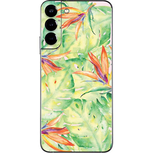 Floral Tropics Galaxy S22 Plus Skin