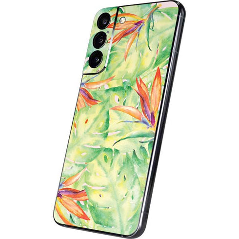 Floral Tropics Galaxy S22 Plus Skin