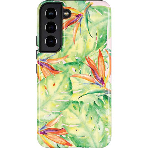 Floral Tropics Galaxy S22 Pro Case