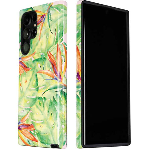 Floral Tropics Galaxy S22 Ultra Pro Case