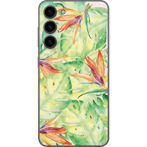 Floral Tropics Galaxy S23 Plus Skin