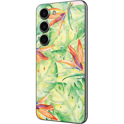 Floral Tropics Galaxy S23 Skin