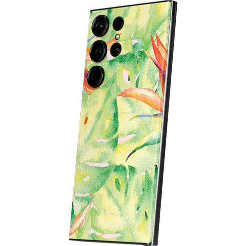 Floral Tropics Galaxy S23 Ultra Skin