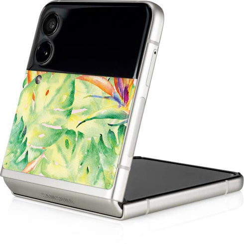 Floral Tropics Galaxy Z Flip3 5G Skin