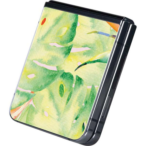 Floral Tropics Galaxy Z Flip5 5G Skin