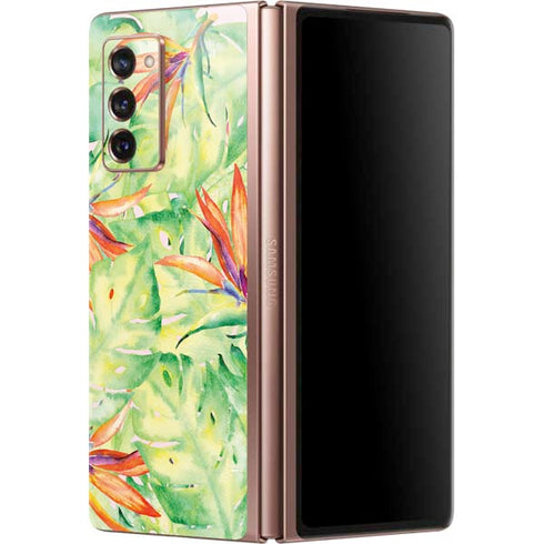 Floral Tropics Galaxy Z Fold2 5G Skin