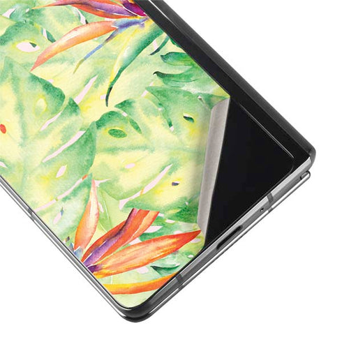 Floral Tropics Galaxy Z Fold2 5G Skin