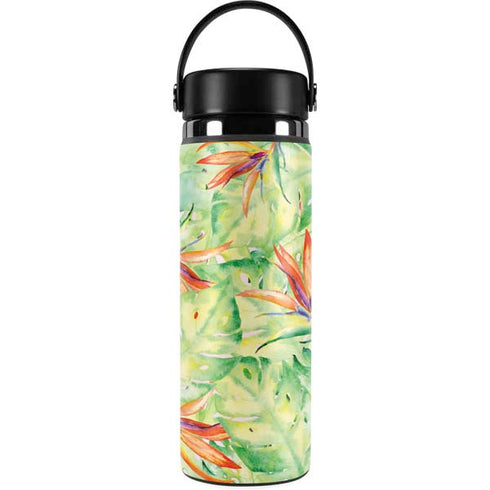 Floral Tropics Hydro Flask 20oz Wide Mouth Skin