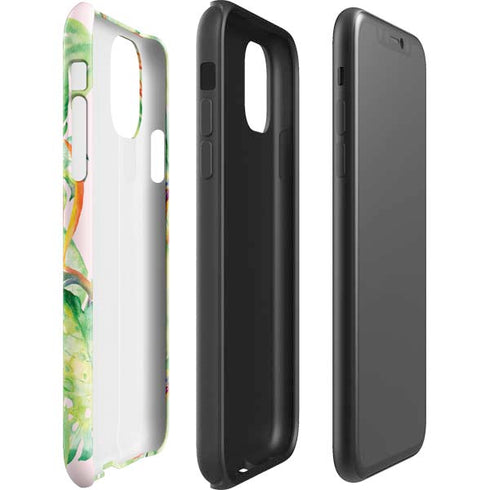 Floral Tropics iPhone 11 Impact Case