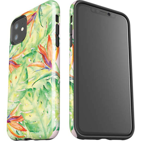 Floral Tropics iPhone 11 Impact Case