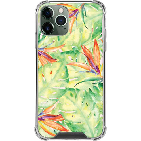 Floral Tropics iPhone 11 Pro Max Clear Case