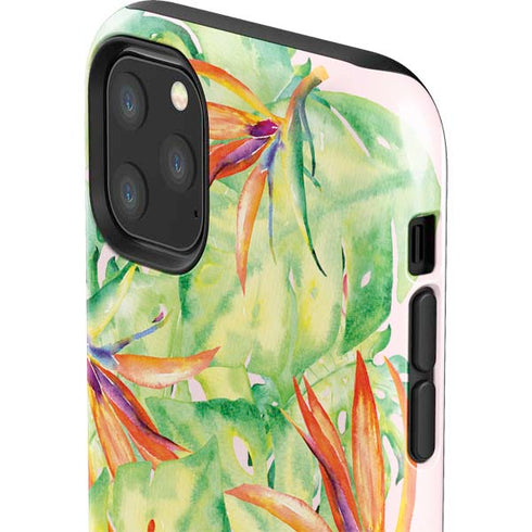 Floral Tropics iPhone 11 Pro Max Impact Case
