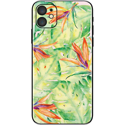 Floral Tropics iPhone 11 Skin